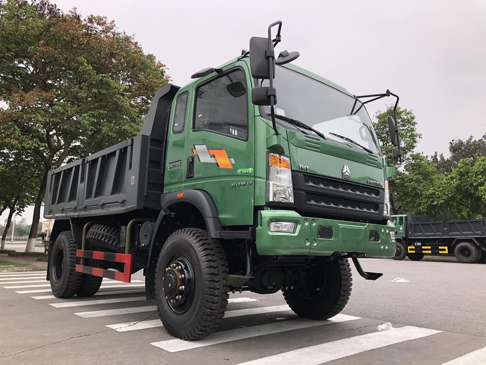 Xe Ben TMT Sinotruk 8T5 2 Cầu Dầu ST11890D2